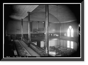 First Presbyterian Church, East Fourth & North Broad Streets, Tuscumbia, Colbert County, AL - 8, Vintage Wall Art