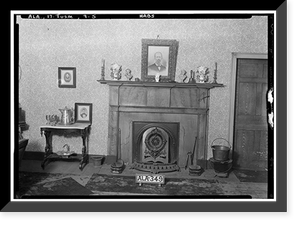Stine House, 407 West Second Street, Tuscumbia, Colbert County, AL - 4, Vintage Wall Art