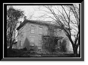 William Winston House, North Commons Street, Tuscumbia, Colbert County, AL, Vintage Print