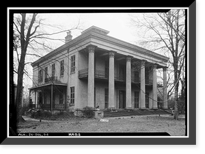 Watts-Parkman-Gillman House, 713 Mabry Street, Selma, Dallas County, AL, Antique Poster