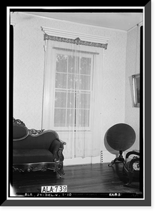 Dan Kenan House, Summerfield Road (County Road 37), Selma vicinity, Dallas County, AL - 10, Vintage Print