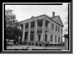 Lewis McMillan House, County Road 31, Orrville vicinity, Dallas County, AL - 2 Classic, Antique Poster
