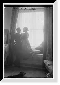 Historic Framed Print, Lou Tellegen & Farrar - 5,  17-7/8" x 21-7/8"