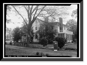Bates-Jesse House, 311 Government Street, Wetumpka, Elmore County, AL - 2, Antique Wall Art