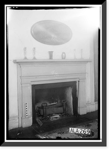 White-McGiffert House & Office, Mesopotamia Street, Eutaw, Greene County, AL - 7 Classic, Historic Print