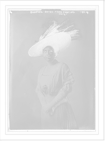 Blanche Bates as "The Fighting Hope", Antique Print