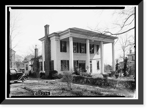 Shackelford-McCrary-Otts House, 901 Centreville Street, Greensboro, Hale County, AL Classic, Historic Print