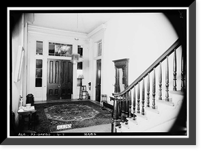 McCrary-Otts House, 805 Otts Street, Greensboro, Hale County, AL - 7 Classic, Antique Print