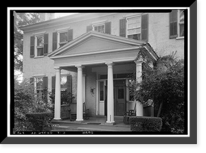 Judge W. E. Torbert House, 1101 South Street, Greensboro, Hale County, AL - 3, Historic Print