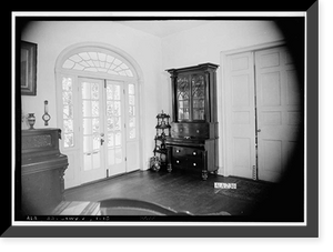 Governor Samuel Pickens House, State Route 14, Sawyerville vicinity, Hale County, AL - 10, Antique Print