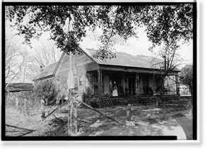 Antique Architecture - Columbia, Alabama - J. B. Taylor House