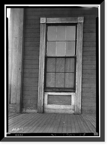 Historic Framed Print, Benjamin Pinckney Worthington House, Sixth Avenue South, Birmingham, Jefferson County, AL - 5,  17-7/8" x 21-7/8"