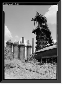 Sloss-Sheffield Steel & Iron, First Avenue North Viaduct at Thirty-second Street, Birmingham, Jefferson County, AL - 28, Historic Reproduction