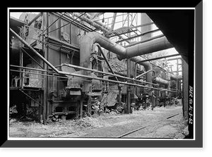 Sloss-Sheffield Steel & Iron, First Avenue North Viaduct at Thirty-second Street, Birmingham, Jefferson County, AL - 61, Vintage Print