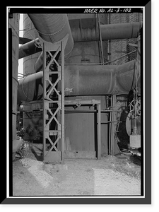 Sloss-Sheffield Steel & Iron, First Avenue North Viaduct at Thirty-second Street, Birmingham, Jefferson County, AL - 101, Antique Print