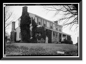 James Greer Bankhead House, U.S. Route 278, Sulligent, Lamar County, AL, Historic Print