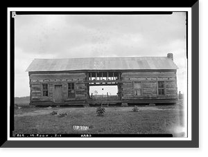 Taylor-Cunningham House (first), Bellevue Road, Rogersville vicinity, Lauderdale County, AL Classic, Antique Poster
