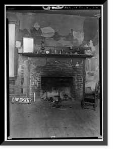 Taylor-Cunningham House (second), Bellevue Road, Rogersville vicinity, Lauderdale County, AL - 4, Vintage Poster