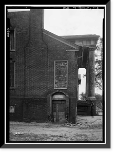 Saunders-Goode-Hall House, State Highway 101, Town Creek vicinity, Lawrence County, AL - 5, Antique Poster