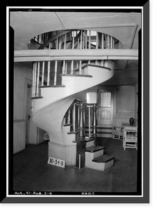 Holliday-Carey House, 360 North College Street, Auburn, Lee County, AL - 4 Classic, Vintage Print
