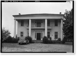 Vintage Building Photo - Gold Hill, Alabama - James Ellington House (1)