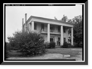 James Ellington House, Oak Bowery Road vicinity, Gold Hill, Lee County, AL - 2, Antique Wall Art