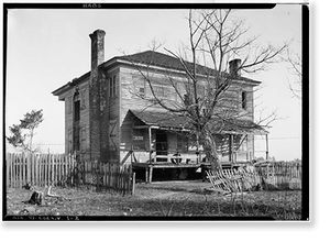Vintage Building Photo - Loachapoka vicinity, Alabama - Hammack Plantati
