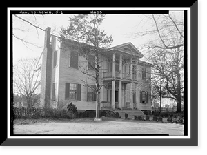 Mary Reese House, State Highway 97 (County Road 29), Lowndesboro, Lowndes County, AL, Vintage Print