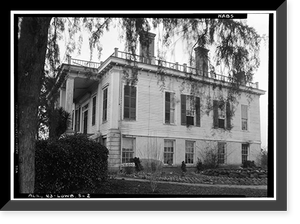 Wooten-Meadows House, State Highway 97 (County Road 29), Lowndesboro, Lowndes County, AL - 2, Antique Print