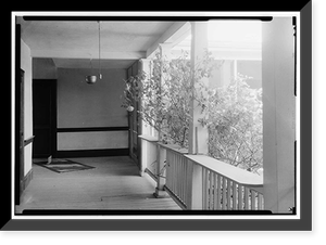 W. B. Carr House, 301 Maple Street, Tuskegee, Macon County, AL - 8, Historic Reproduction