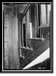 G. Y. Lamar House, U.S. Highway 29 (State Highway 15), Tuskegee vicinity, Macon County, AL - 4, Vintage Print