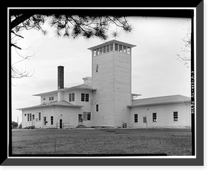 Redstone Arsenal, Fire Station No. 3, Redstone Road between Post & Line Roads, Huntsville vicinity, Madison County, AL - 3, Vintage Wall Art