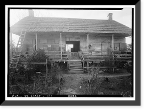 Antique Architecture - Chastang, Alabama - Zeno Chestang House (1)