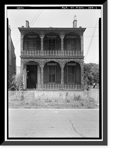 Vintage Building Photo - Mobile, Alabama - Quigley Twin House