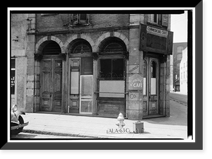 Shippers Exchange Saloon, 50 South Commerce Street, Mobile, Mobile County, AL - 3 Classic, Antique Print