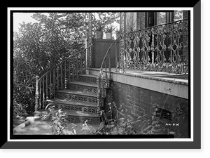 Batre-Bernheimer-Saad House, 155 Monroe Street, Mobile, Mobile County, AL, Antique Wall Art