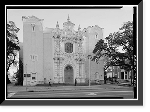 South Government Street Methodist Episcopal Church, 901 Government Street, Mobile, Mobile County, AL - 2, Antique Poster