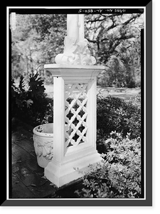 Kruse-Pinkerton House, 300 Chatham Street, Mobile, Mobile County, AL - 5, Vintage Print