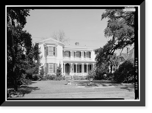 Wilson-Gibbs House, 1012 Palmetto Street, Mobile, Mobile County, AL Classic, Antique Print