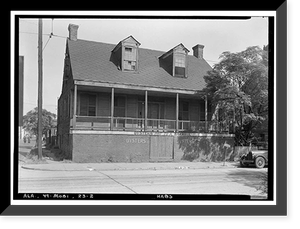 J. J. McMahon House, 456 Saint Francis Street, Mobile, Mobile County, AL - 2 Classic, Historic Print