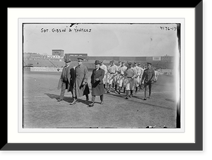 Historic Photo Print - Sgt. Gibson & Yankees - Vintage Wall Art Gift