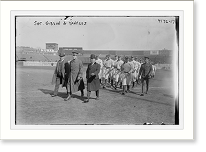 Historic Photo Print - Sgt. Gibson & Yankees - Vintage Wall Art Gift