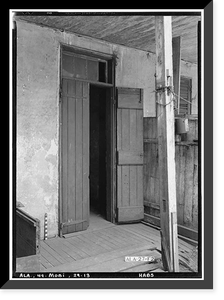 Augustine Ottenstein House, 207-209 North Jackson Street, Mobile, Mobile County, AL - 13, Vintage Wall Art