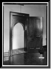 Historic Framed Print, Cathedral of the Immaculate Conception, South Claiborne Street, Mobile, Mobile County, AL - 30,  17-7/8" x 21-7/8"