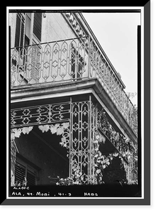 Antique Architecture - Mobile, Alabama - Lyons House, 168 South Royal (3)