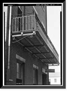 Gibbons-Torry House, Gate & Privy, 60 South Conception Street, Mobile, Mobile County, AL - 3 Classic, Vintage Poster