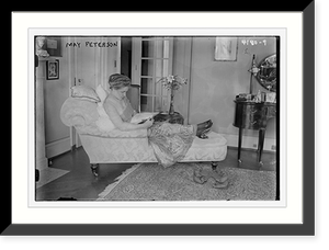 Antique Photo Print - May Peterson - Framed Wall Art Gift Idea