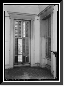 Gibbons-Torry House, Gate & Privy, 60 South Conception Street, Mobile, Mobile County, AL - 11, Vintage Print