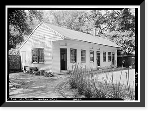 Gibbons-Torry House, Gate & Privy, 60 South Conception Street, Mobile, Mobile County, AL - 17, Vintage Wall Art