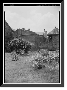 Huger-Douglas Houses, 109-111 South Conception Street, Mobile, Mobile County, AL - 4, Antique Poster